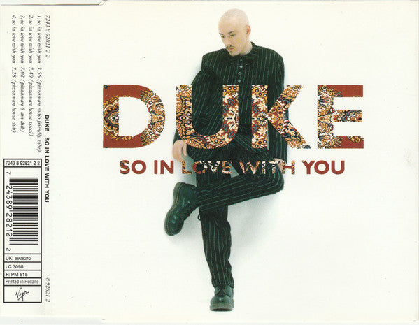 Duke : So In Love With You (CD, Maxi)