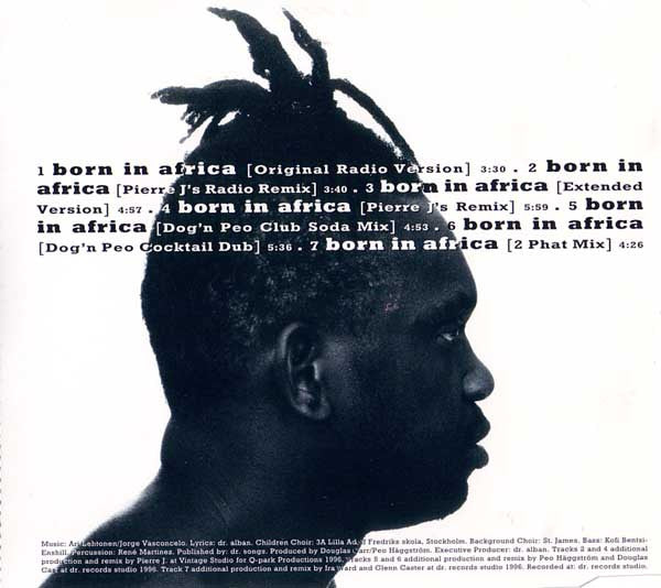 Dr. Alban : Born In Africa (CD, Maxi)