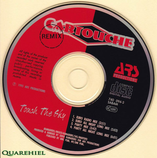 Cartouche : Touch The Sky (Remix) (CD, Maxi)