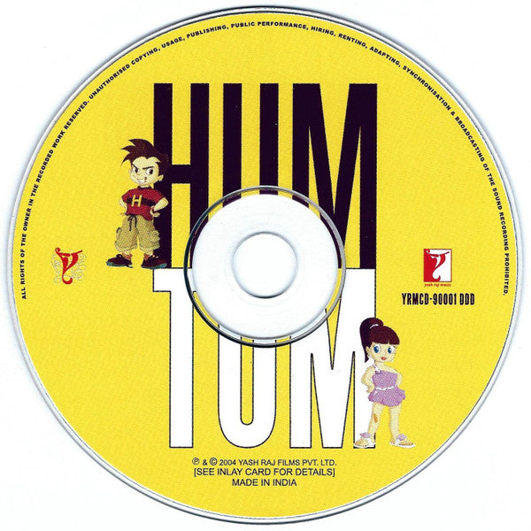 Jatin Lalit, Prasoon Joshi : Hum Tum (CD)