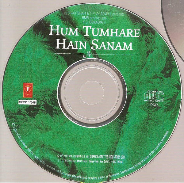 Various : Hum Tumhare Hain Sanam (CD, Comp)