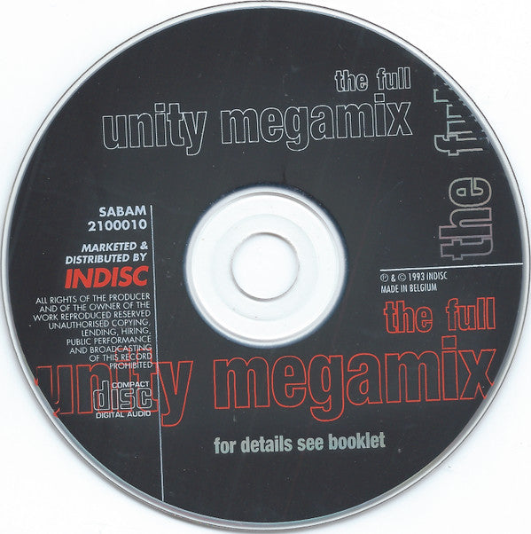 The Unity Mixers : The Full Unity Megamix (CD, Mixed)