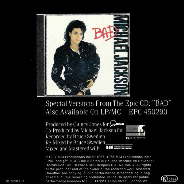 Michael Jackson : Smooth Criminal (CD, Mini, Maxi)