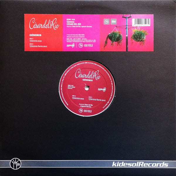 César Del Rio : Géminis (12")