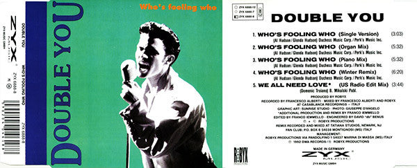 Double You : Who's Fooling Who (CD, Maxi)