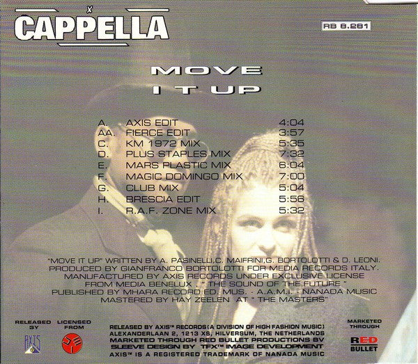 Cappella : Move It Up (CD, Maxi)