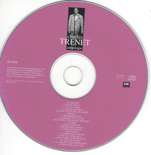 Charles Trenet : Anthologie (CD, Comp)