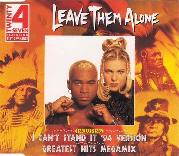 Twenty 4 Seven Featuring Stay-C And Nance : Leave Them Alone (CD, Maxi)