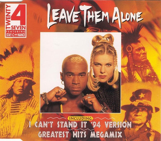 Twenty 4 Seven Featuring Stay-C And Nance : Leave Them Alone (CD, Maxi)
