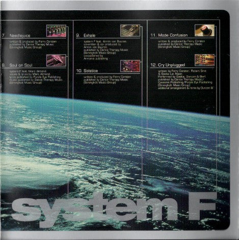 System F : Out Of The Blue (CD, Album)