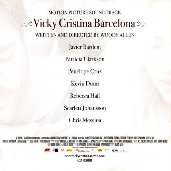 Various : Vicky Cristina Barcelona (Motion Picture Soundtrack) (CD, Album)