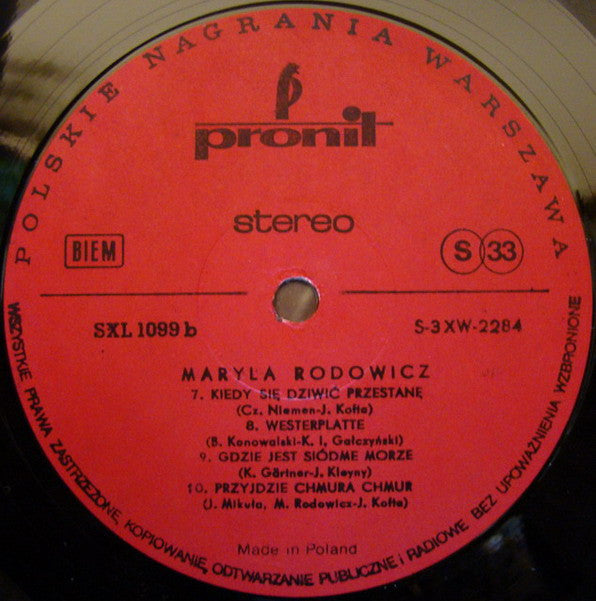 Maryla Rodowicz : Rok (LP, Album)