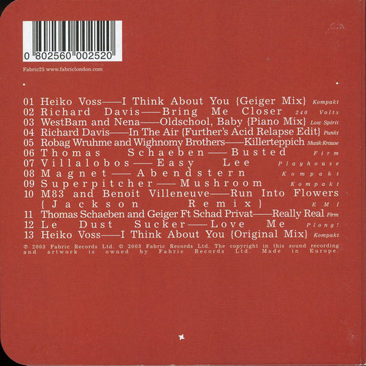 Michael Mayer : Fabric 13 (CD, Mixed)