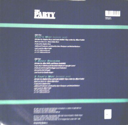 The Party : That's Why (12")