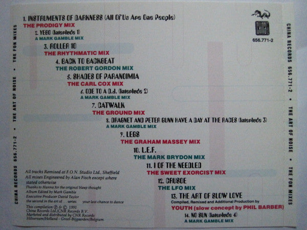 The Art Of Noise : The FON Mixes (CD, Album)