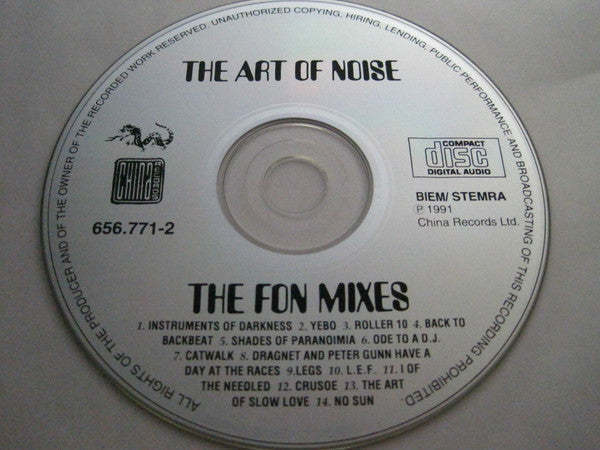 The Art Of Noise : The FON Mixes (CD, Album)