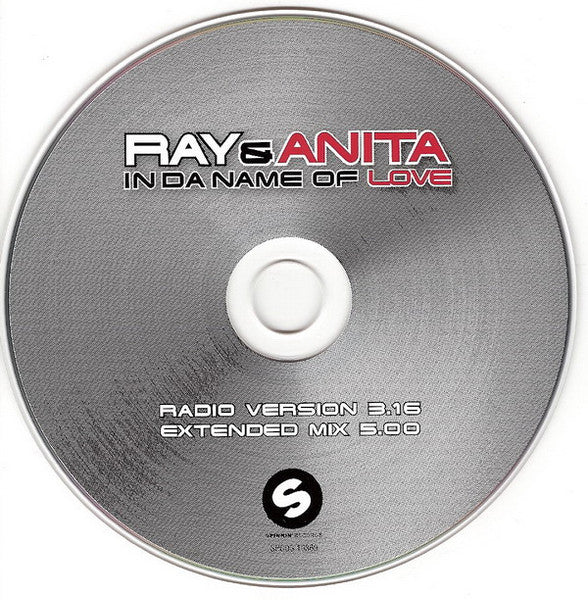 Ray & Anita : In Da Name Of Love (CD, Single)