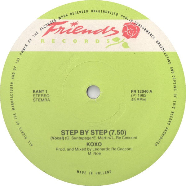 Koxo : Step By Step (12")