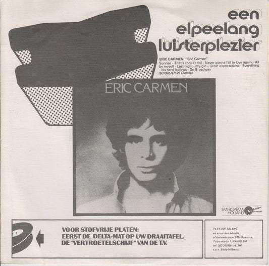 Eric Carmen : Sunrise (7", Single)