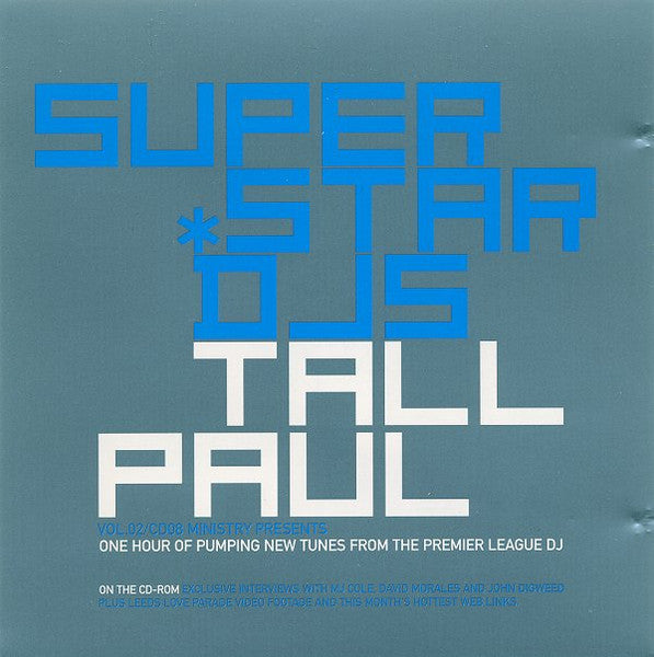 Tall Paul : Ministry Presents Superstar DJs: Tall Paul (CD, Comp, Mixed)