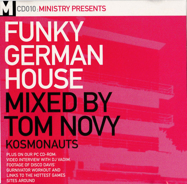 Tom Novy : Ministry Presents... Funky German House (CD, Comp, Enh, Mixed)