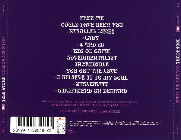 Joss Stone : Colour Me Free! (CD, Album)