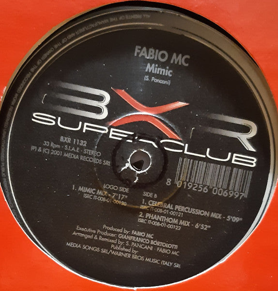 Fabio MC : Mimic (12")