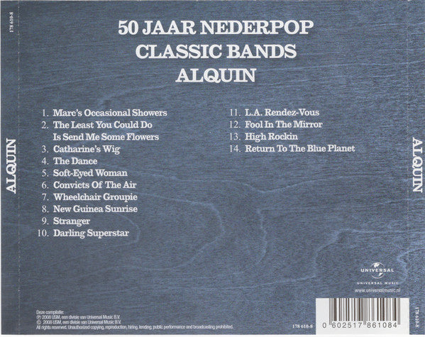 Alquin : 50 Jaar Nederpop (Classic Bands) (CD, Comp)