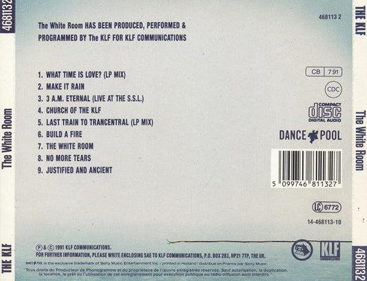The KLF : The White Room (CD, Album)
