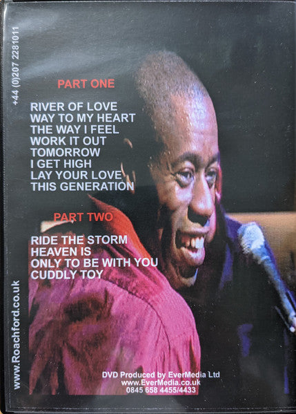 Roachford : Raw (DVDr, DVD-V, PAL)
