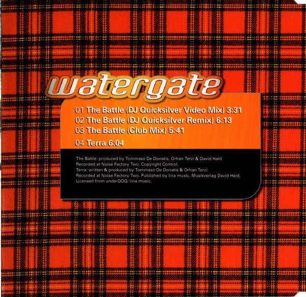 Watergate : The Battle (CD, Maxi)