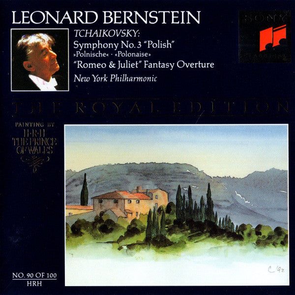 Leonard Bernstein, Pyotr Ilyich Tchaikovsky, New York Philharmonic : Symphony No.3 "Polish" / "Romeo & Juliet" Fantasy Overture (CD, RE, RP)