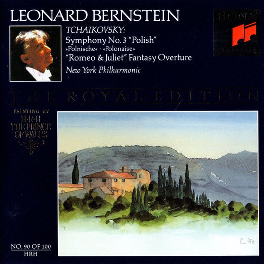 Leonard Bernstein, Pyotr Ilyich Tchaikovsky, New York Philharmonic : Symphony No.3 "Polish" / "Romeo & Juliet" Fantasy Overture (CD, RE, RP)
