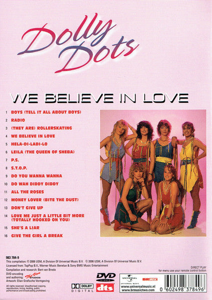 Dolly Dots : We Believe In Love (DVD-V, Comp, dts)
