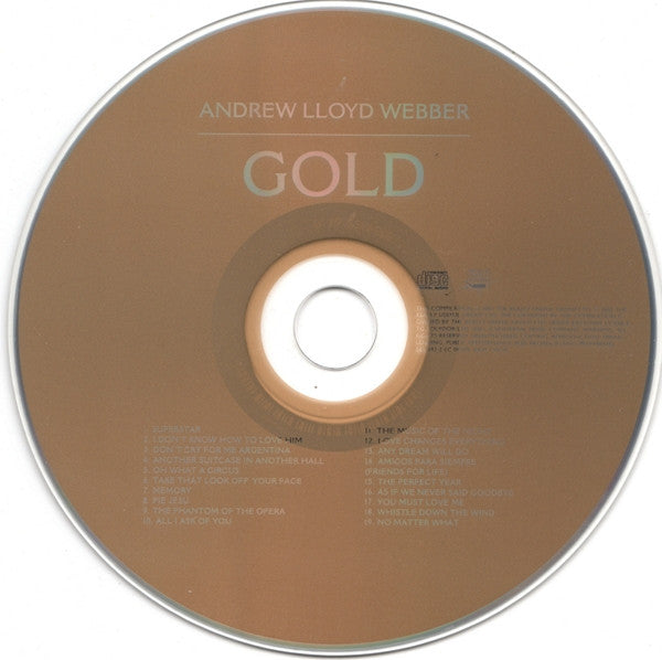 Andrew Lloyd Webber : Gold - The Definitive Hit Singles Collection (CD, Comp, Dis)