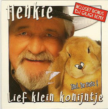 Henkie : Lief Klein Konijntje (CD, Single)