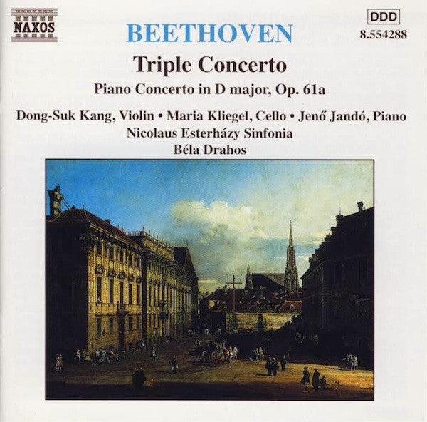 Ludwig Van Beethoven, Dong-Suk Kang • Maria Kliegel • Jenö Jandó • Nicolaus Esterházy Sinfonia, Bela Drahos : Triple Concerto • Piano Concerto In D Major, Op. 61a (CD, Album)