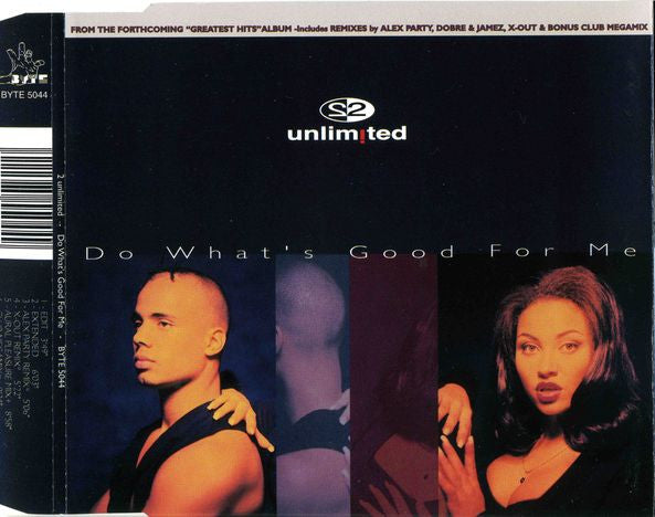 2 Unlimited : Do What's Good For Me (CD, Maxi)