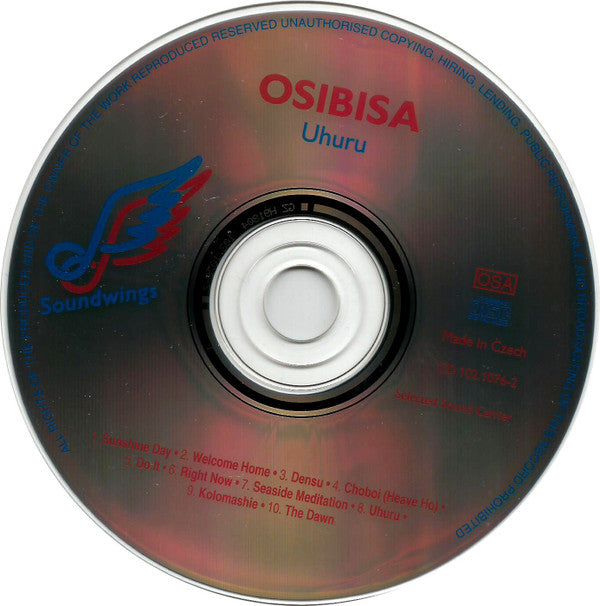 Osibisa : Uhuru (CD, Album, RE)