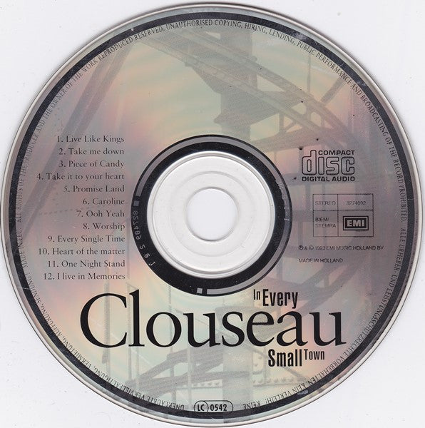Clouseau : In Every Small Town (CD, Album)