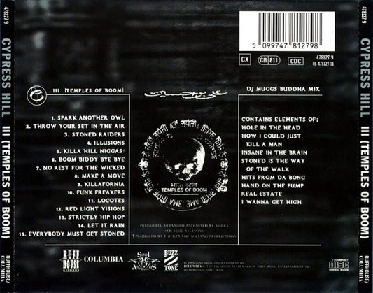 Cypress Hill : III - Temples Of Boom (CD, Album + CD, Ltd, Mixed)