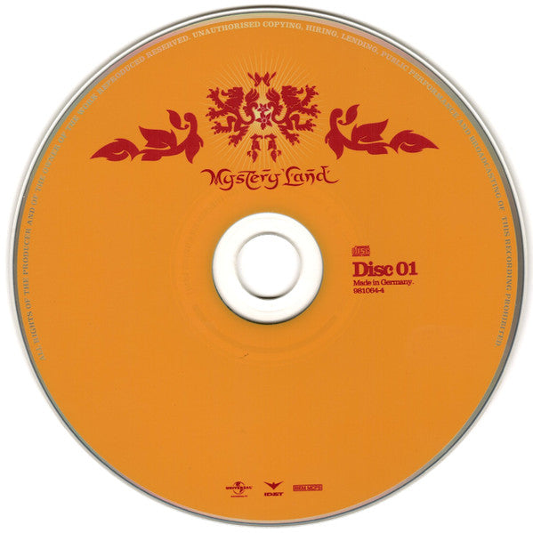 Various : Mystery Land - The Official Registration (CD, Mixed + DVD, Mixed)