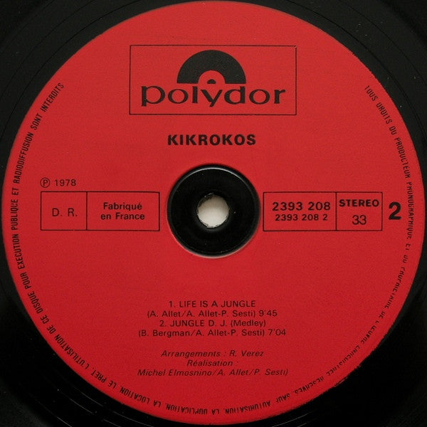 Kikrokos : Jungle D. J. & Dirty Kate (LP, Album)