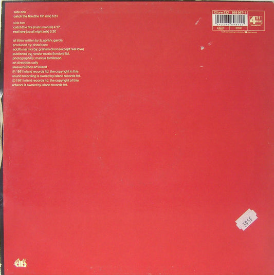 Drizabone : Catch The Fire (12", Single)