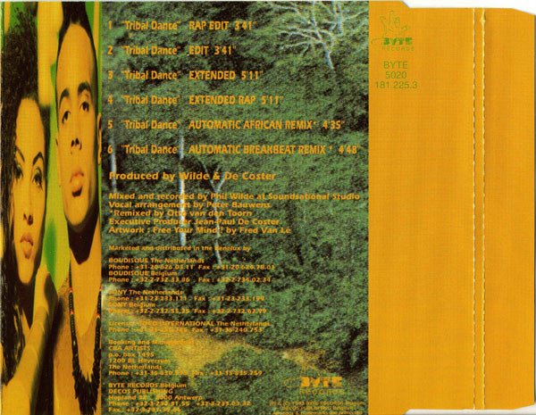 2 Unlimited : Tribal Dance (CD, Maxi)