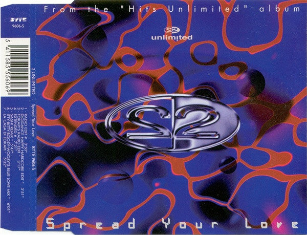 2 Unlimited : Spread Your Love (CD, Maxi)