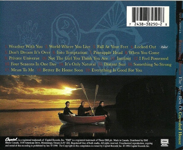 Crowded House : Recurring Dream:  The Very Best Of Crowded House (CD, Comp)