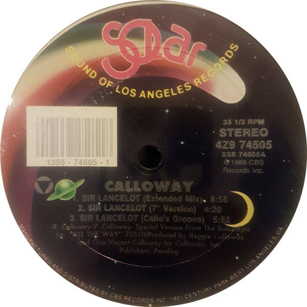 Calloway : Sir Lancelot (12")