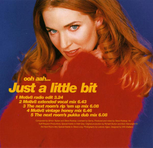 Gina G : Ooh Aah...Just A Little Bit (CD, Maxi, WMM)