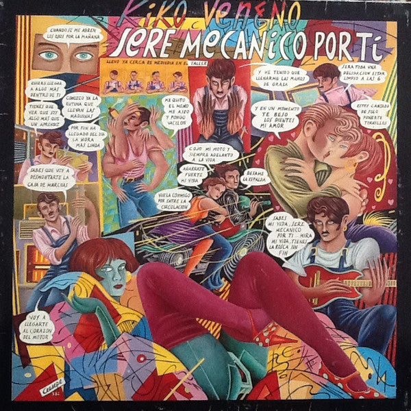 Kiko Veneno : Seré Mecánico Por Ti (LP, Album)